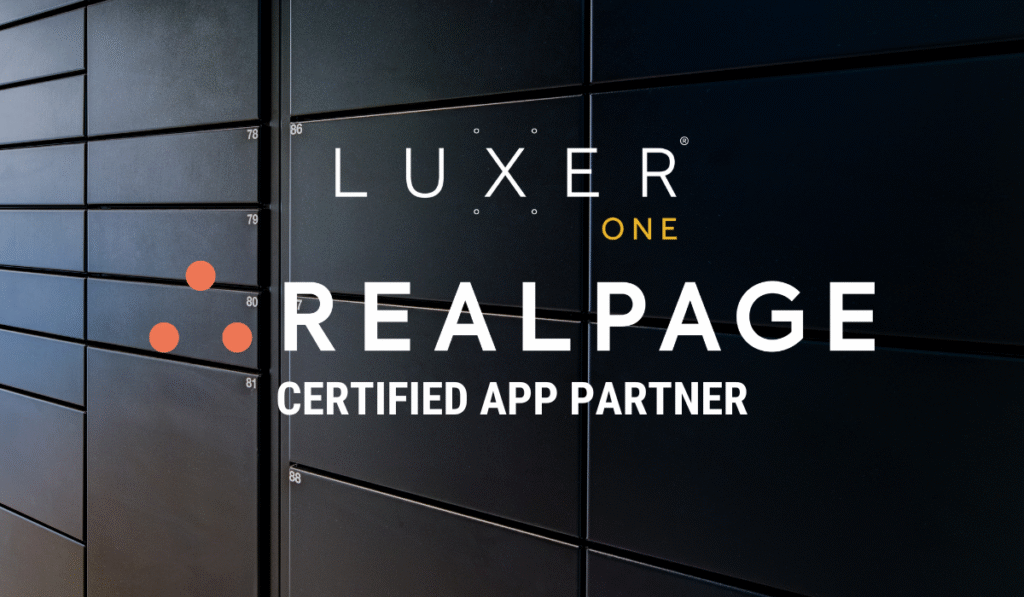 Luxer One is a RealPage Certified App Partner