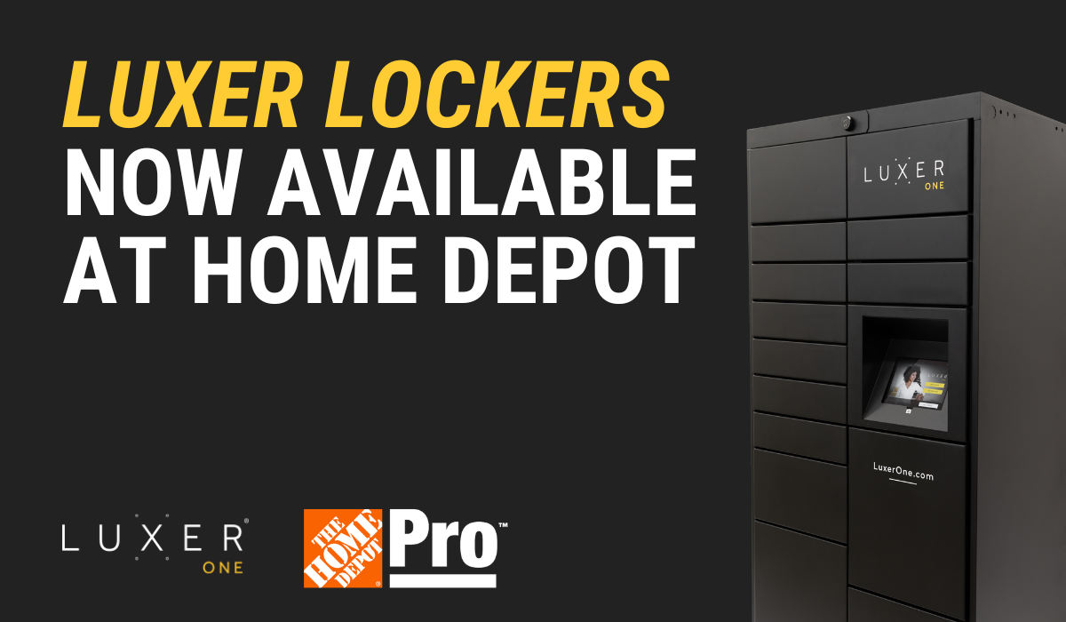 Luxer Lockers Now Available at Home Depot