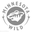 Minnesota Wild Logo BW2x