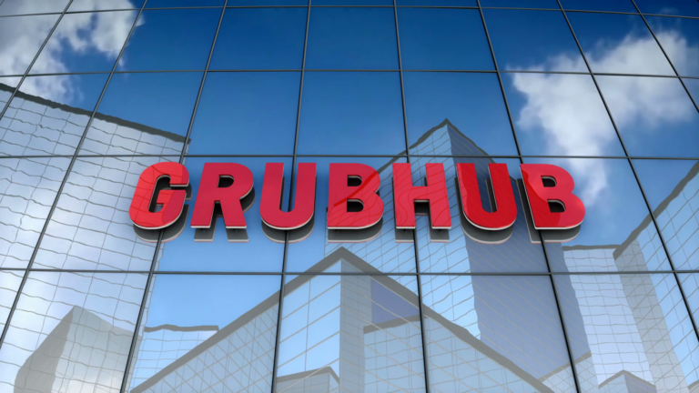 GrubHub Office Sign
