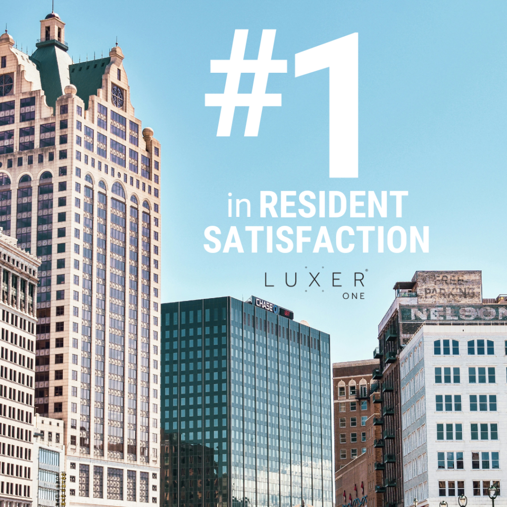 Luxer One #1 in Resident Satisfaction Milwaukee