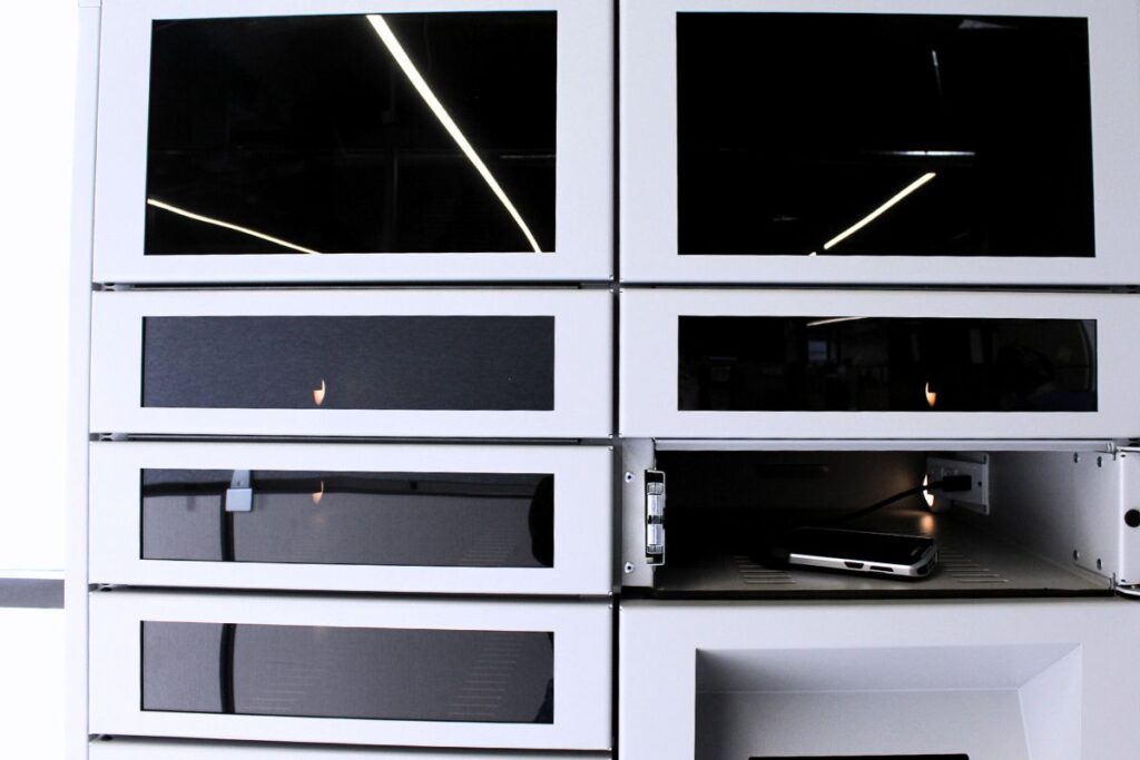 Charging and Storage Lockers for Device Management