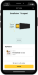 Make returns with ease through the Luxer One Mobile App!