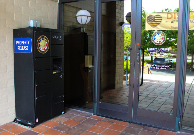 Evidence asset exchange lockers for police departments