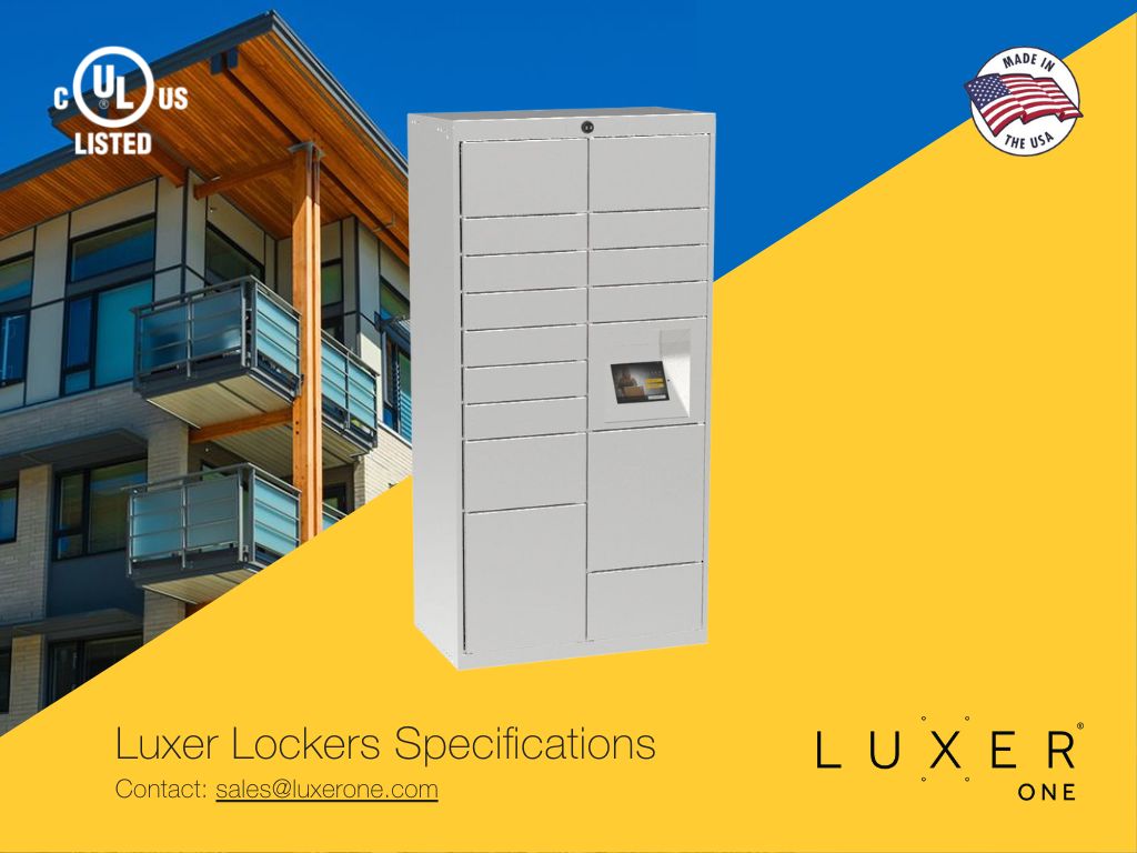 The Luxer One Locker Specification Book