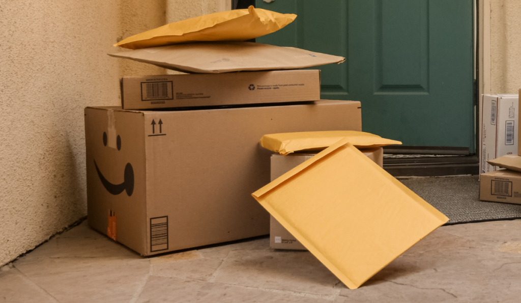 Don't let packages pile up at your property during peak delivery periods
