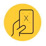 Mobile App on Phone Icon