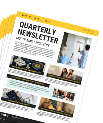 Multifamily Quarterly Newsletter from Luxer One