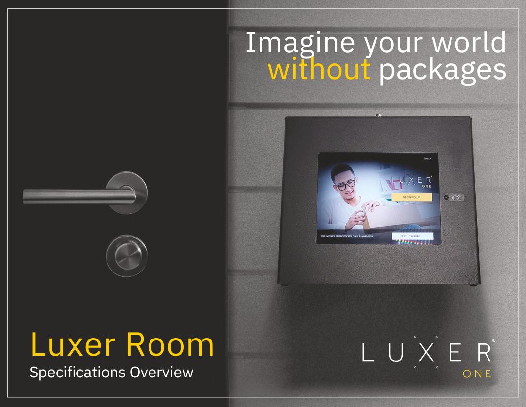 Luxer One Smart Package Room Spec Guide
