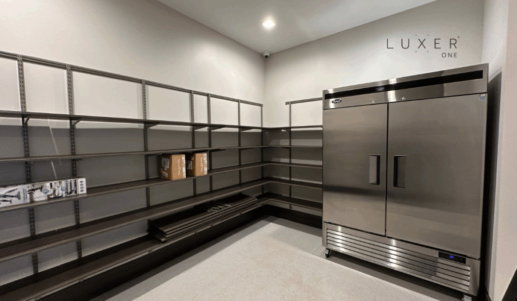 smart fridge package room