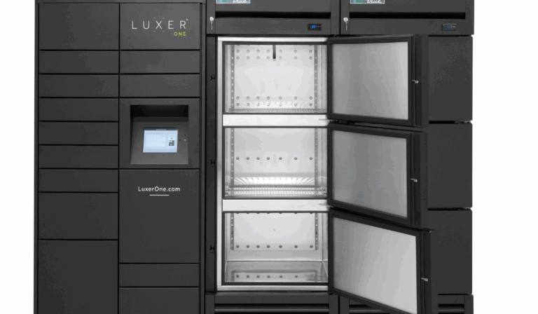 smart fridge package room