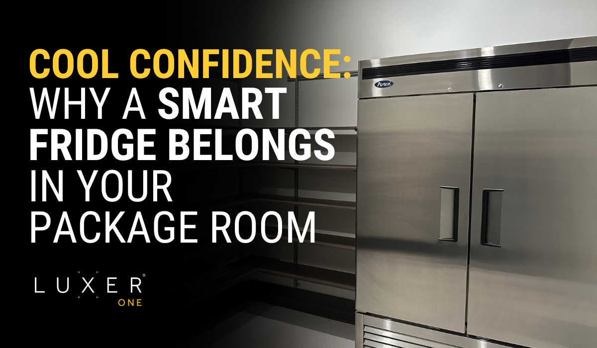 smart fridge package room