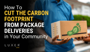 How To Cut the Carbon Footprint From Package Deliveries in Your Community