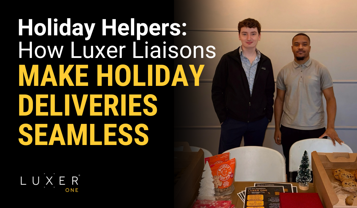 Holiday Helpers: How Luxer Liaisons Make Holiday Deliveries Seamless