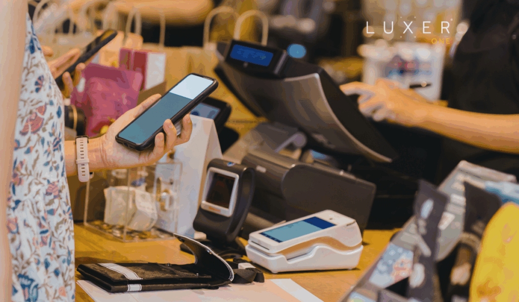 return and purchase at retail counter