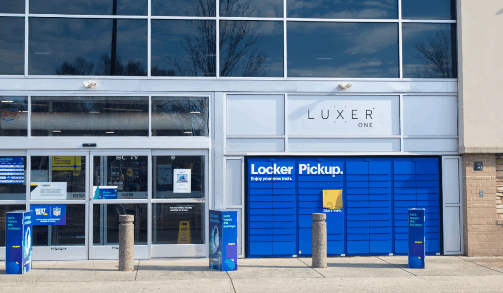 Best Buy BOPIS retail lockers