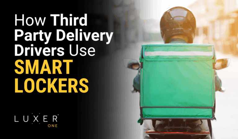 How Third Party Delivery Drivers Use Smart Lockers