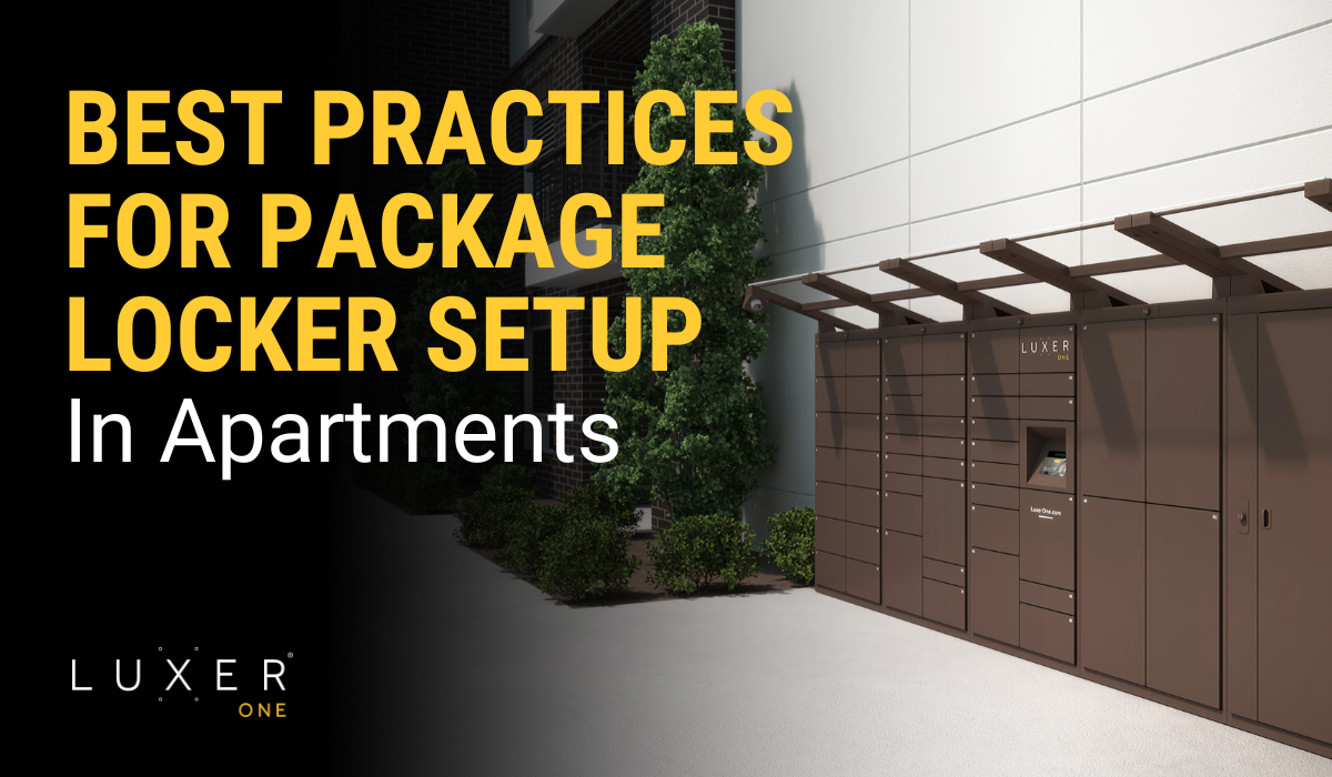 Best Practices For Package Locker Setup In Apartments