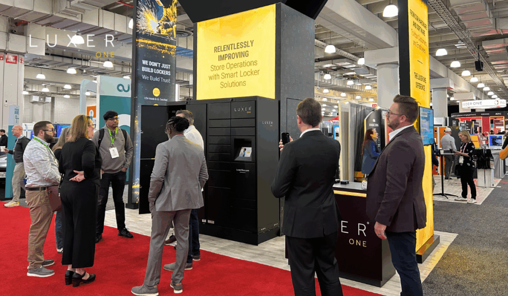 Luxer One Booth at NRF 2026