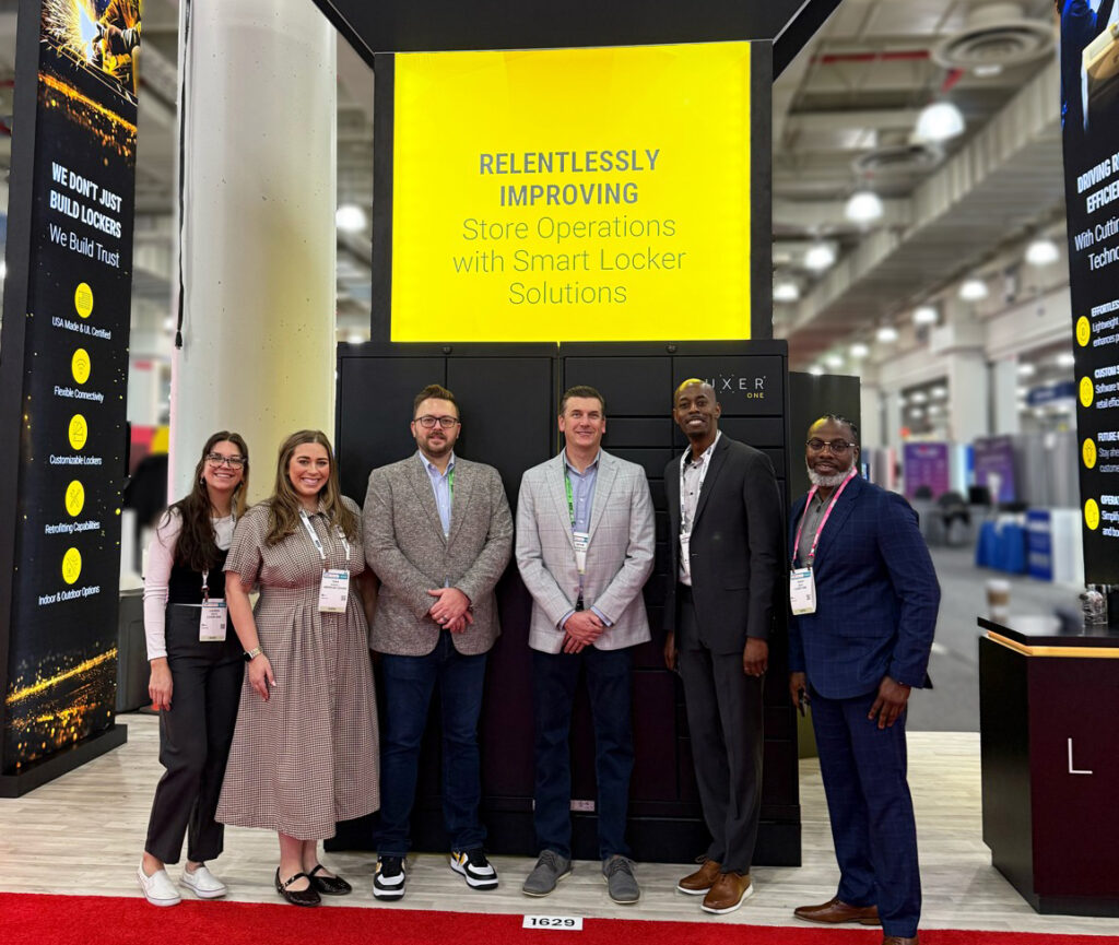 Luxer One Booth at NRF 2026