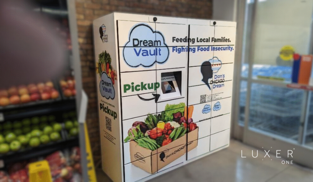 Dion's food pantry smart locker