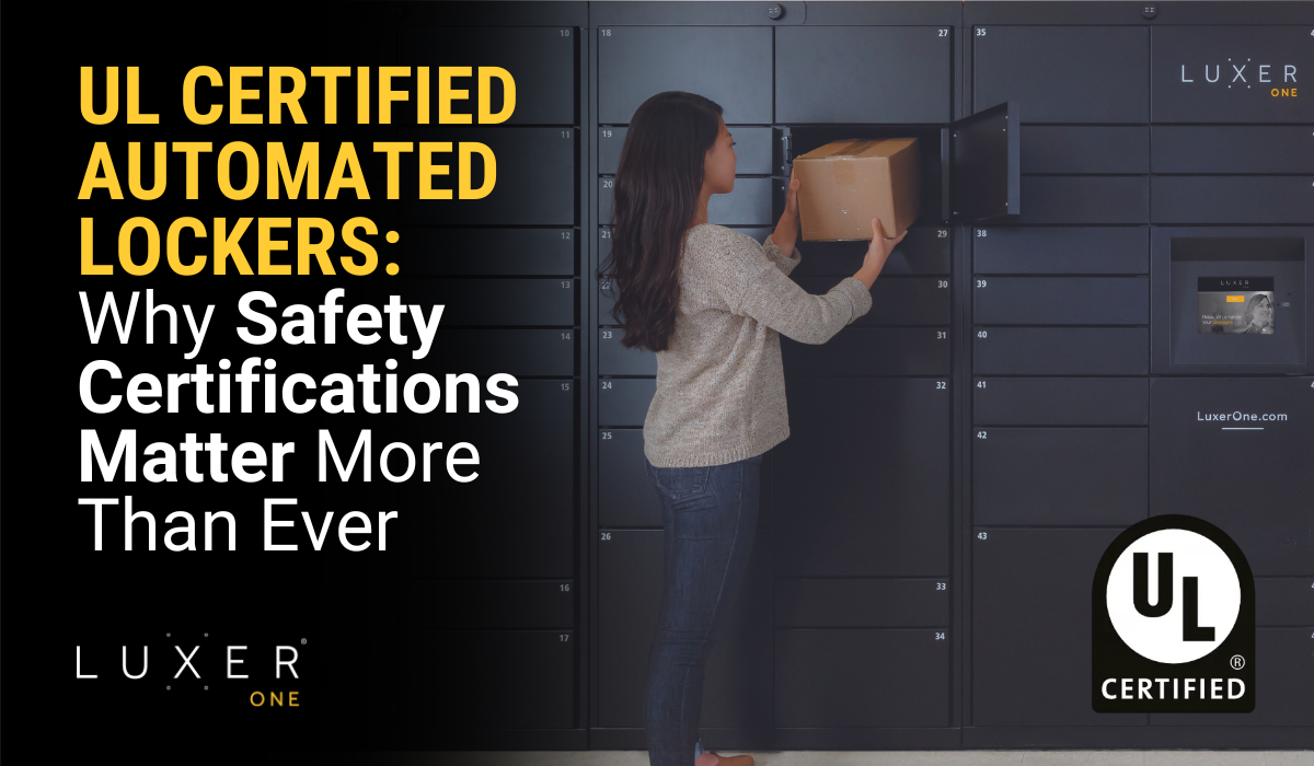 UL Certified Automated Lockers: Why Safety Certifications Matter More Than Ever