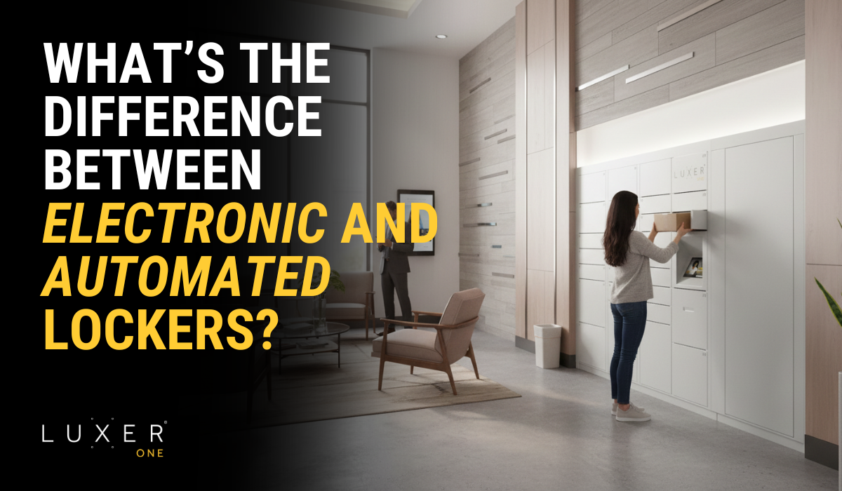 What’s the Difference Between Electronic and Automated Lockers?