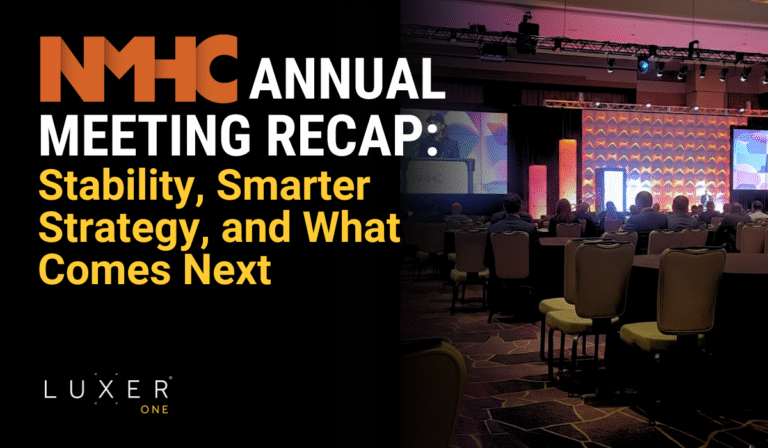 NMHC Annual Meeting Recap: Stability, Smarter Strategy, and What Comes Next