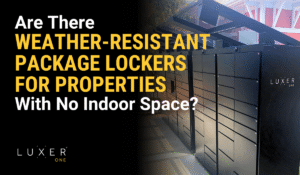 Are There Weather-Resistant Package Lockers for Properties With No Indoor Space?
