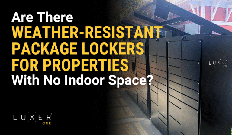 Are There Weather-Resistant Package Lockers for Properties With No Indoor Space?