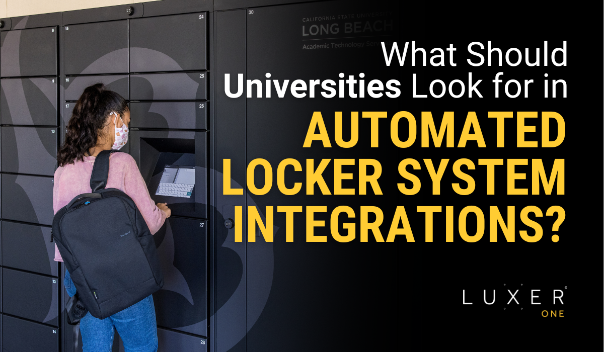 What Should Universities Look for in an Automated Locker System Integration?