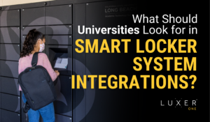 smart locker integrations for universities