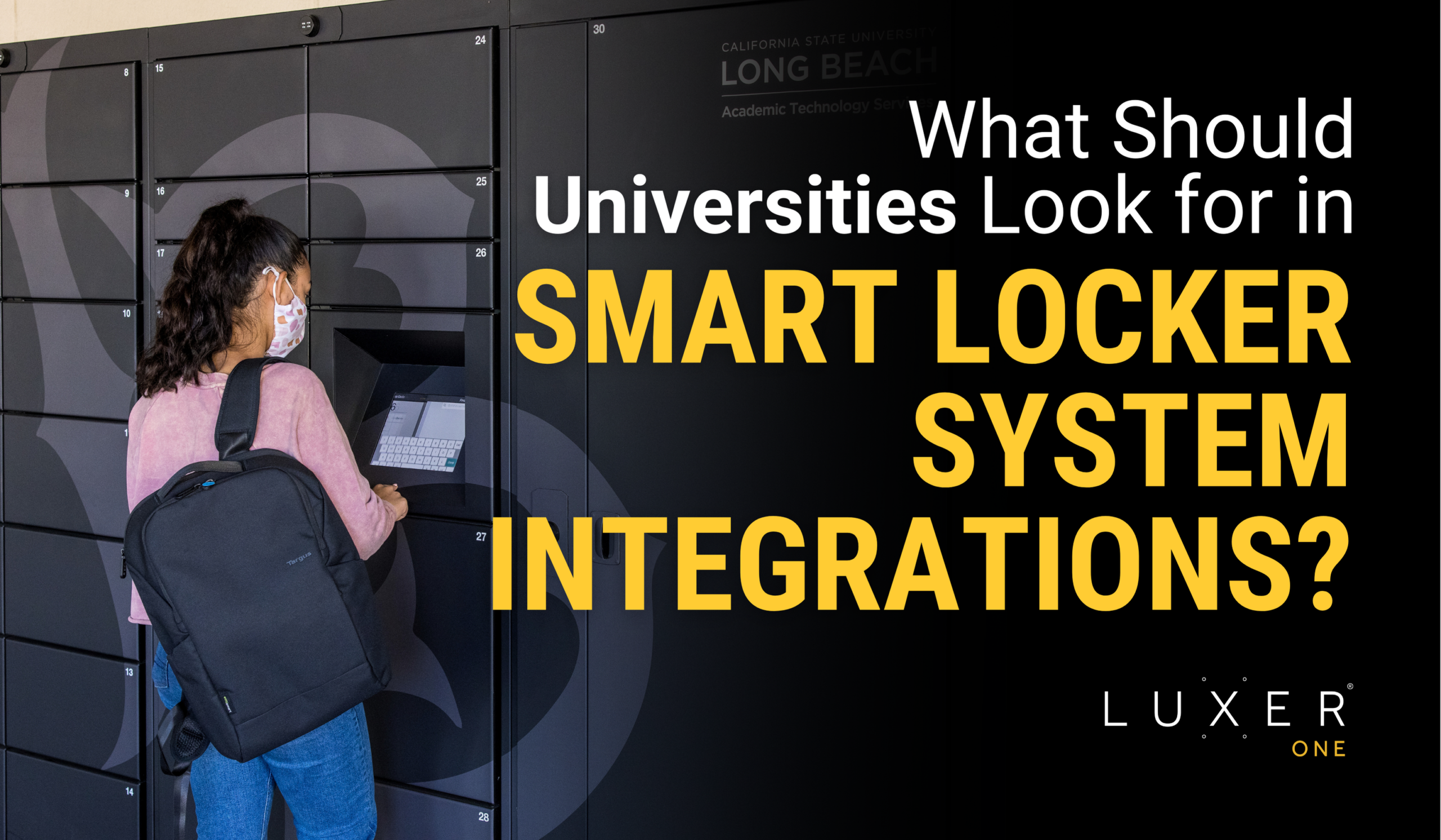 smart locker integrations for universities