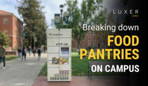 Food pantry on college campus